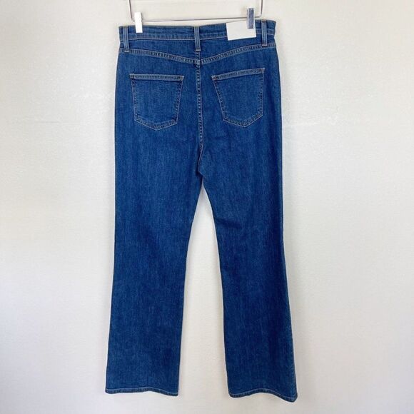 Equipment Femme Dark Jeans Bootcut Denim Jeans Size 32 - Picture 6 of 8